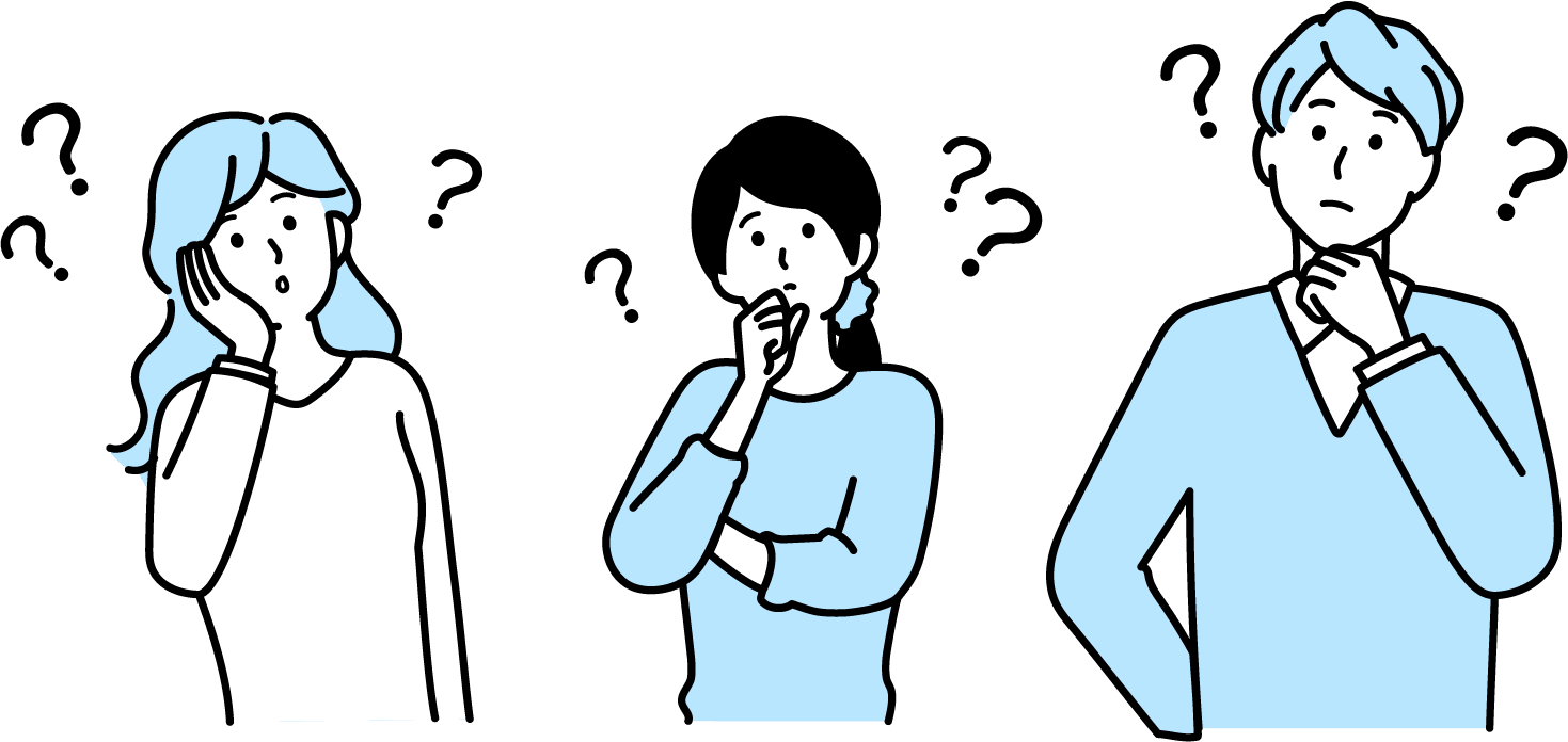 悩んでる人々